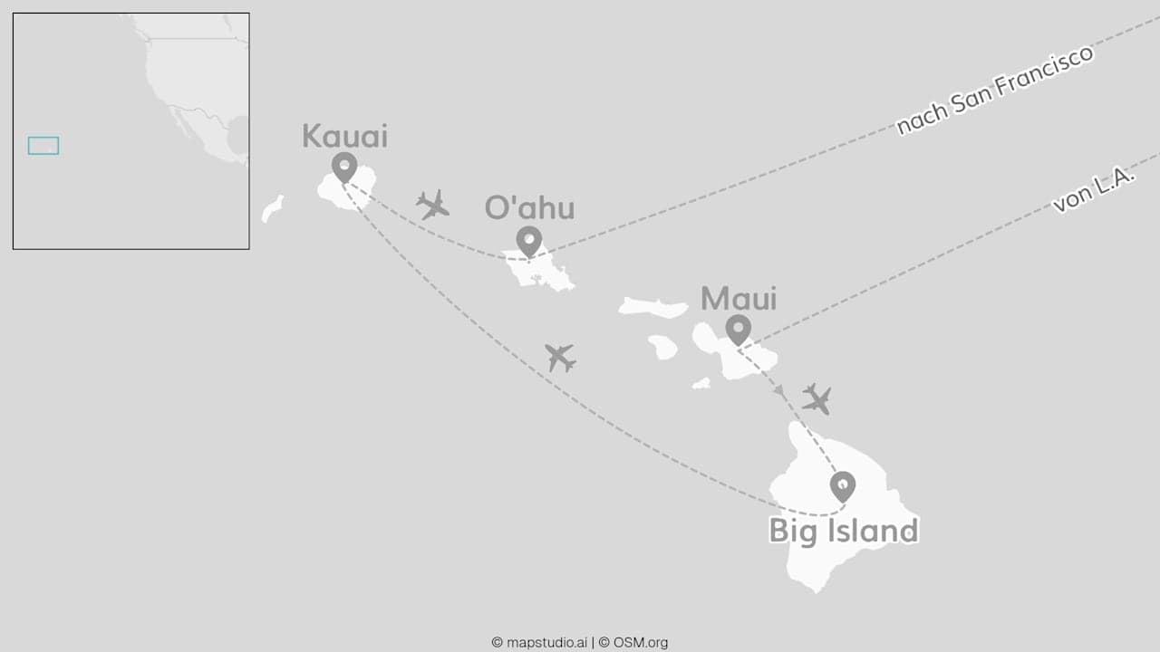 Hawaii by Shoppinator: Aloha trifft Los Angeles & San Francisco