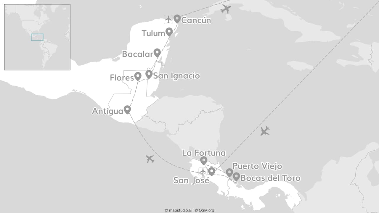 5 Länder Lateinamerika: Von Costa Rica bis Mexiko