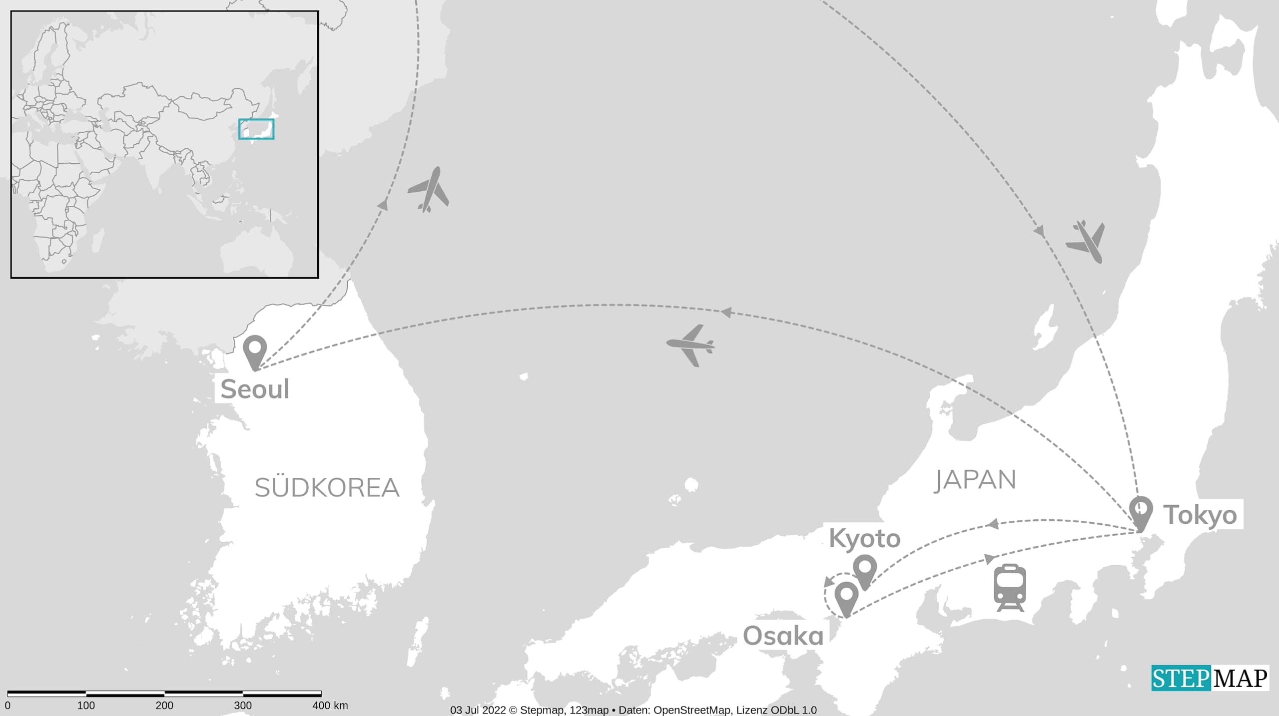 Japan meets Korea: Shibuya, Shinto & Seoul City