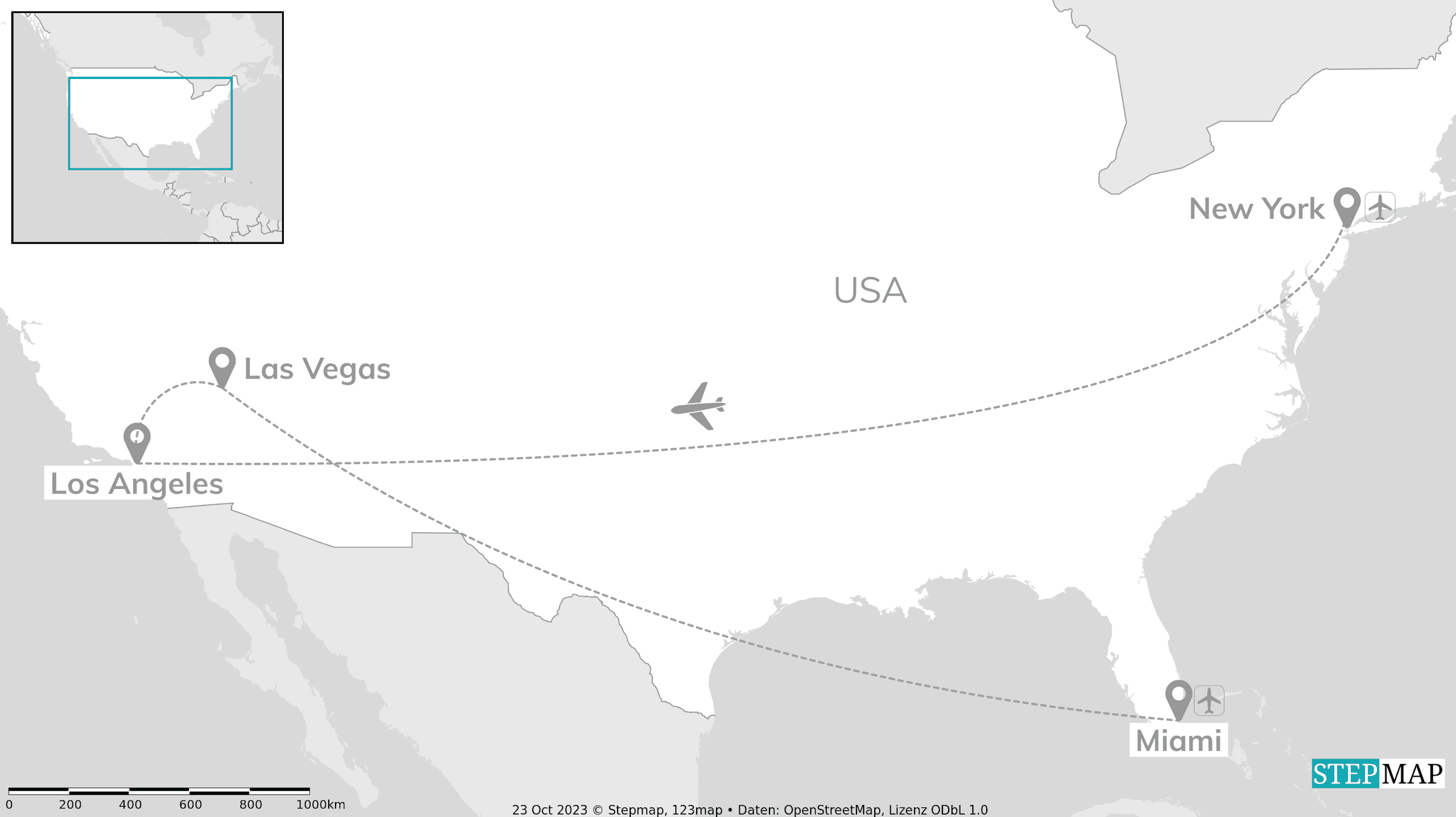 USA Calling: New York, L.A., Las Vegas & Miami
