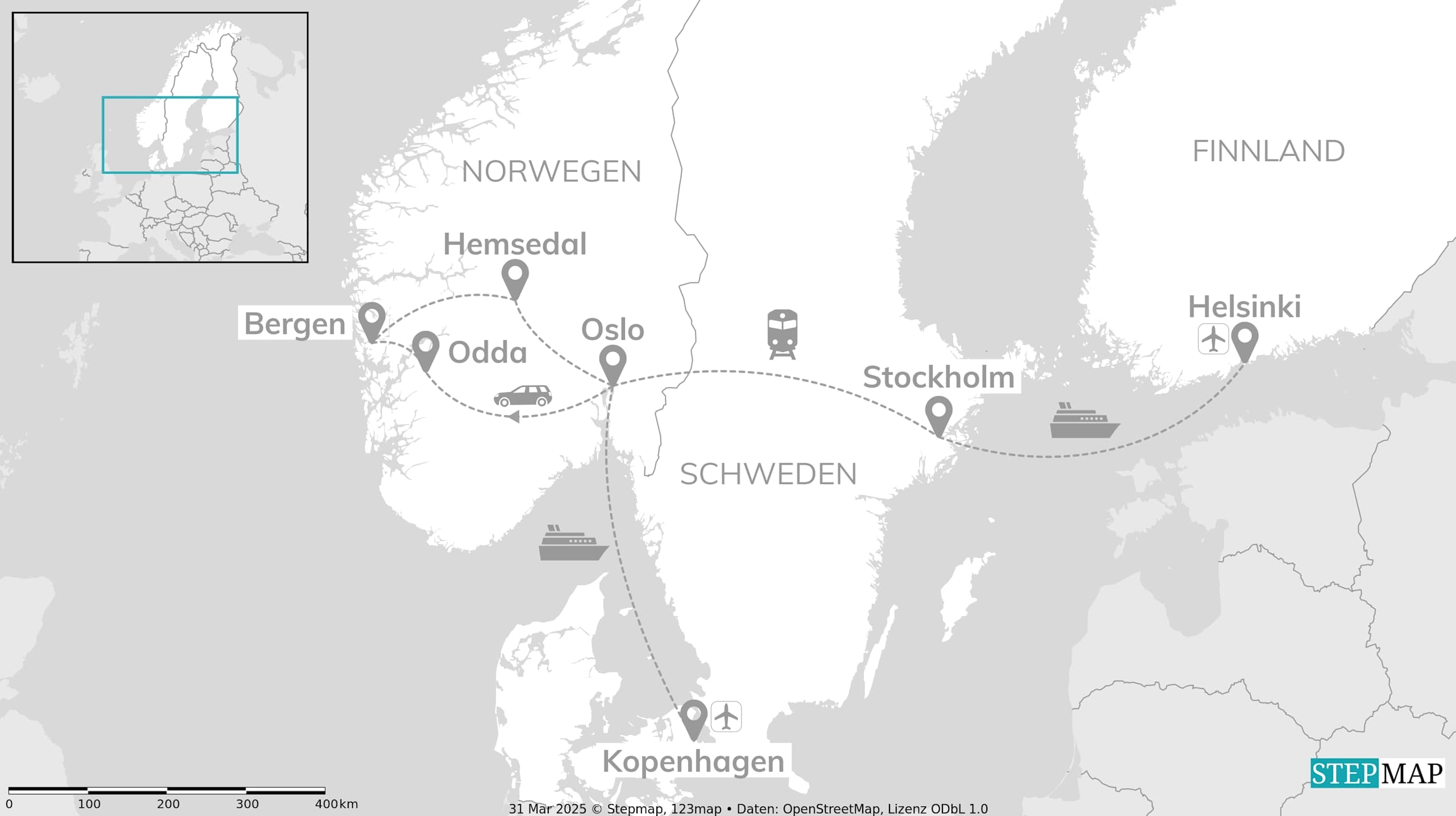 Scandinavia & Beyond: Capital Vibes meet Norway Roadtrip