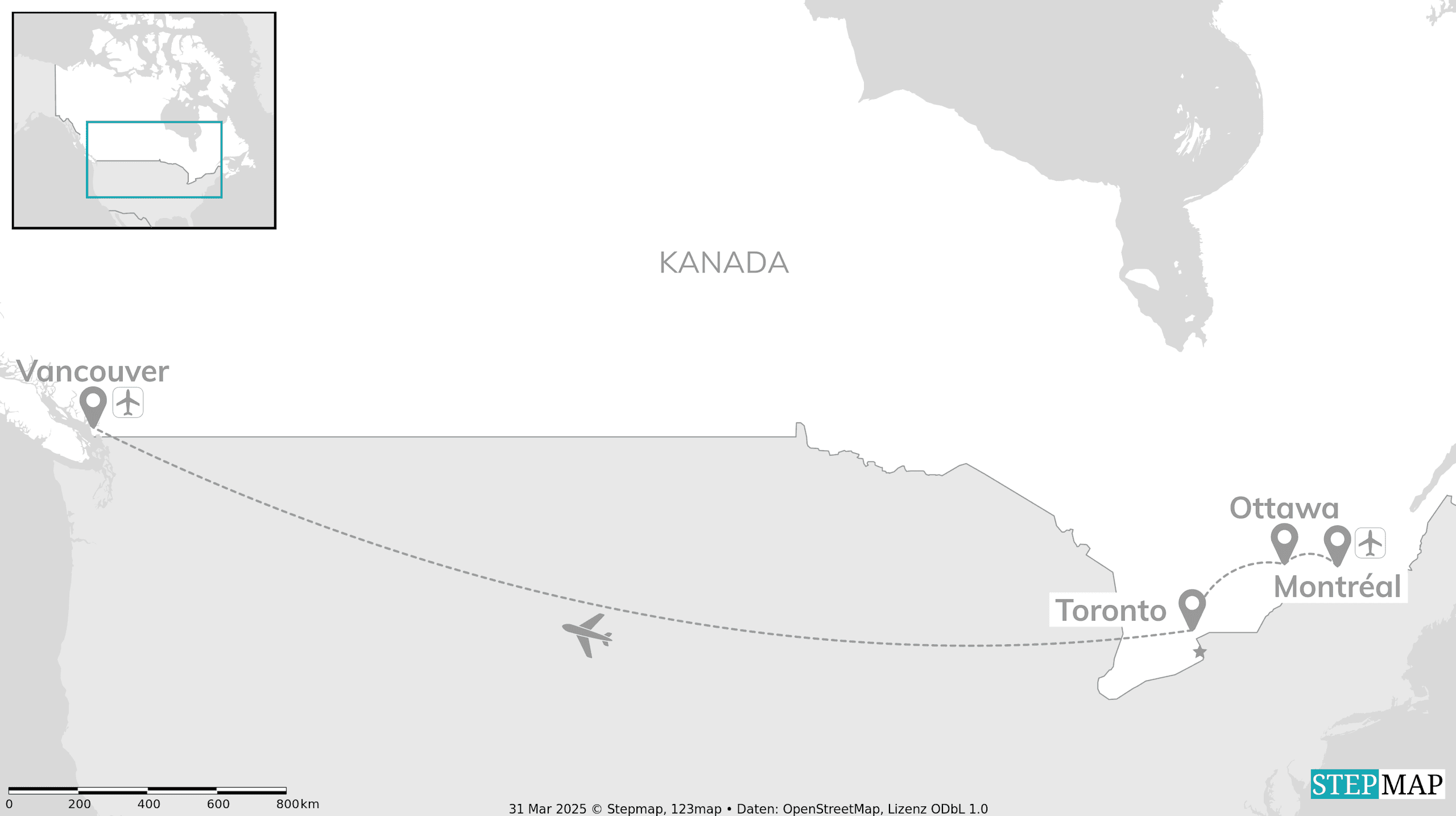 Kanada Bucketlist: Zwischen Cityhopping & Niagarafällen