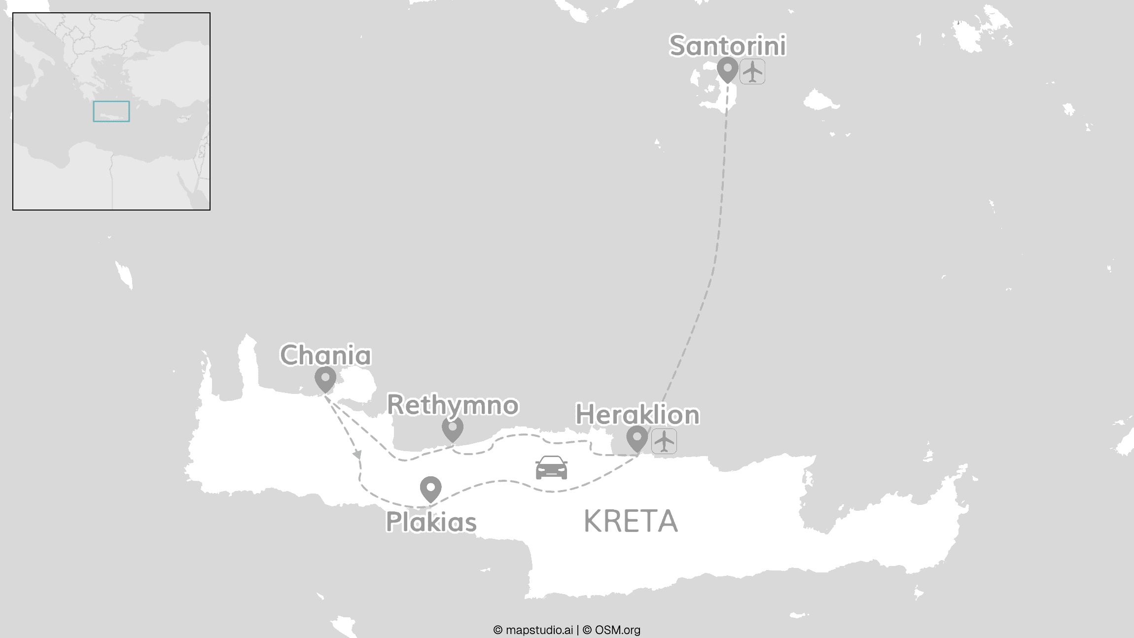 Kreta & Santorini: Greece Me Baby One More Time!